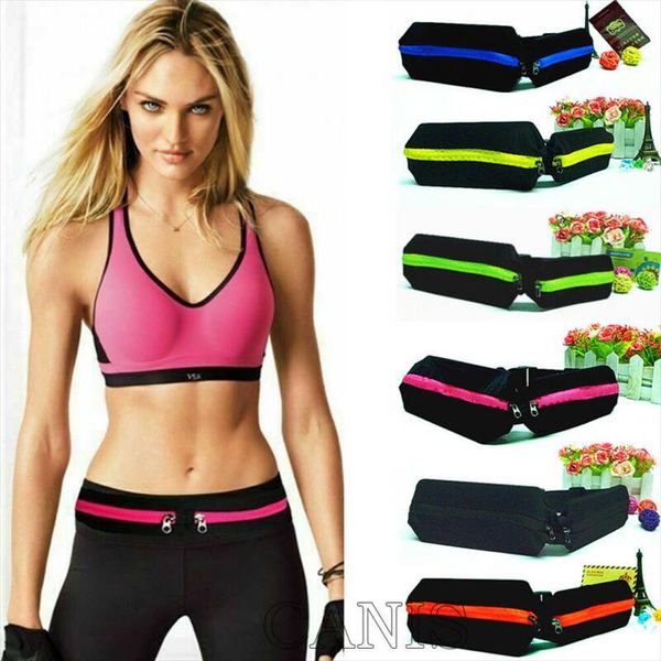 

waist bag hirigin men women pocket running belt pack pouch sport joggin