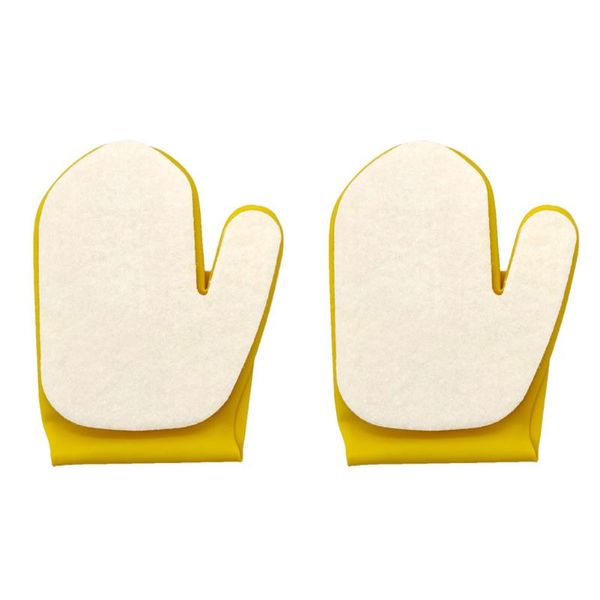 

2pcs silicone cleaning gloves pool multifunction magic dish washing for kitchen household disposable