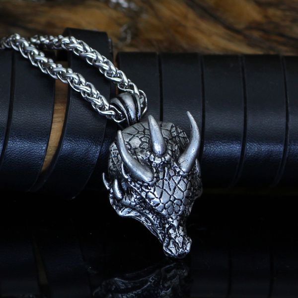 

new domineering faucet pendant necklace hip hop popular men's necklace, Silver