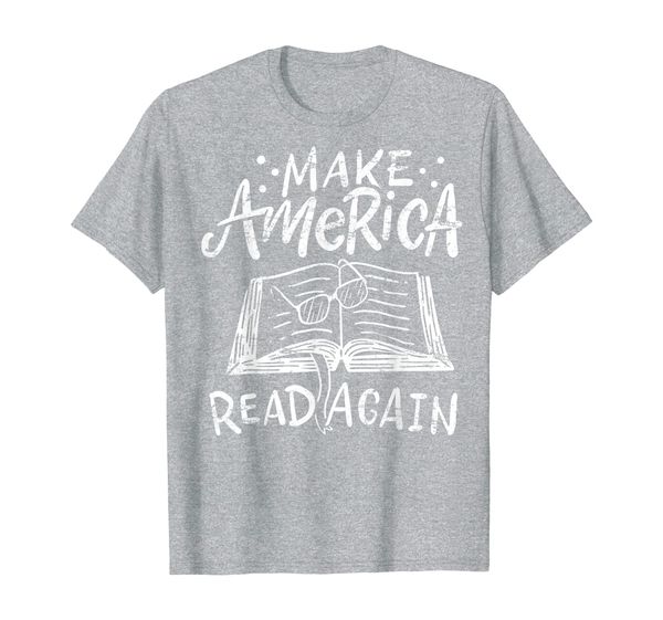 

vintage reading reader read bibliomane library book gift t-shirt, White;black