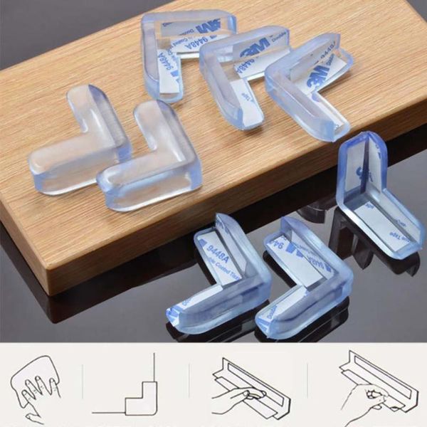 

corner&edge cushions soft desk table guard edge adhesive 4pcs x tape child home geometry baby 1pc safety corner protector