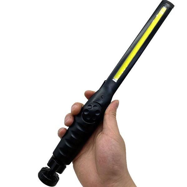 

flashlights torches multifunctional work lamp repair tail magnet strong tape hook