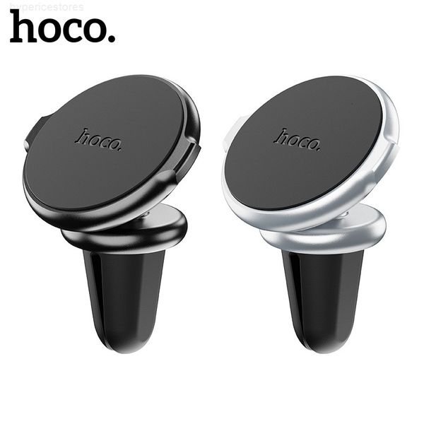 

cell phone mounts hoco / haoku ca88 air outlet magnetic suction vehicle support metal navigation strong mobile