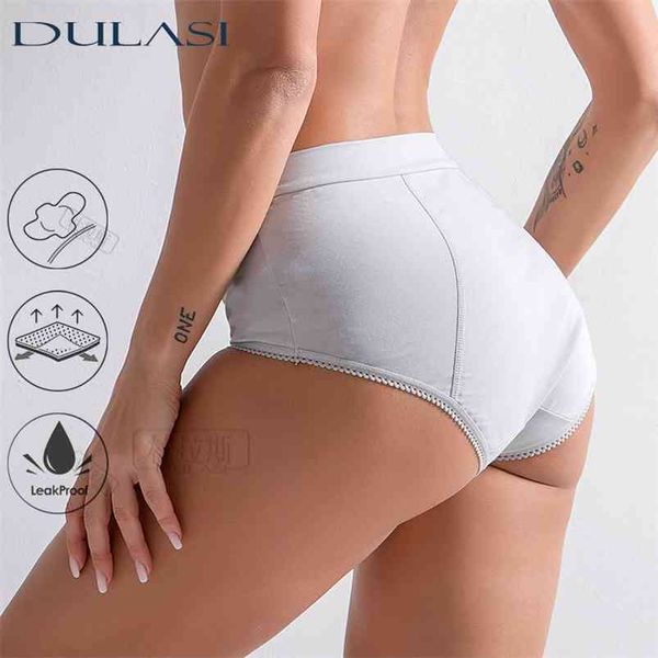 

leak-proof menstrual pantie incontinence underwear period pants menstruation warm cotton panty fast absorbent lingerie 210730, Black;pink