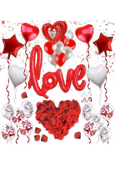 

party decoration valentine's day celebration set