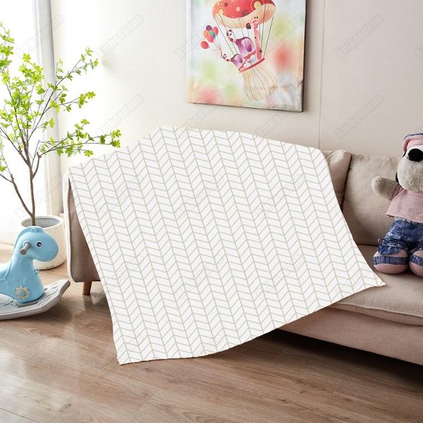 

blankets simple linear sherpa fleece blanket geometric seamless pattern in flat style throw magazine plush bedspread mantas