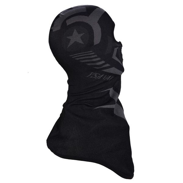 

cycling caps & masks outdoor windproof motorcycle balaclava full face cover scarf hat for horse riding running hiking fishing mask, Black