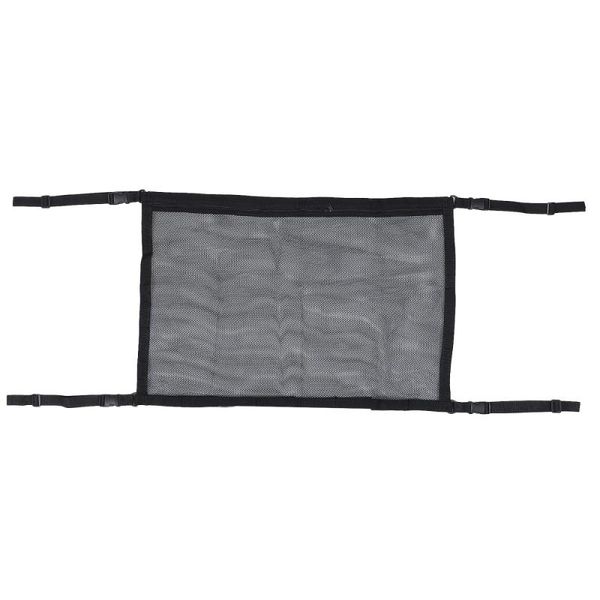 

car organizer 1pc roof mesh hanging sundries storage (black)