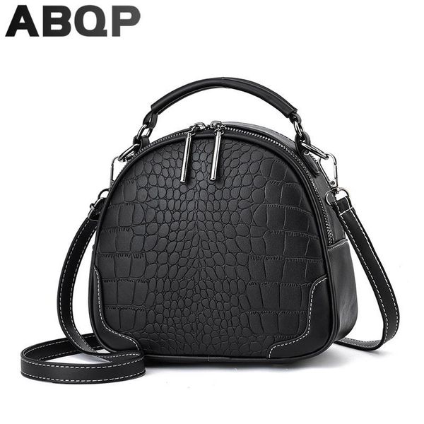 

evening bags abqp pu leather handbags for women designers alligator female shoulder bag candy color travel shopping women's cross body
