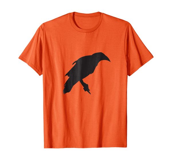 

cool raven t-shirt, raven and crow gifts, White;black