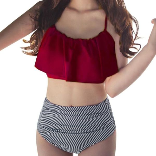 

bras sets jaycosin 2021 women bra set push-up ladies padded swimsuit swimwear bathing suit drop f8, Red;black