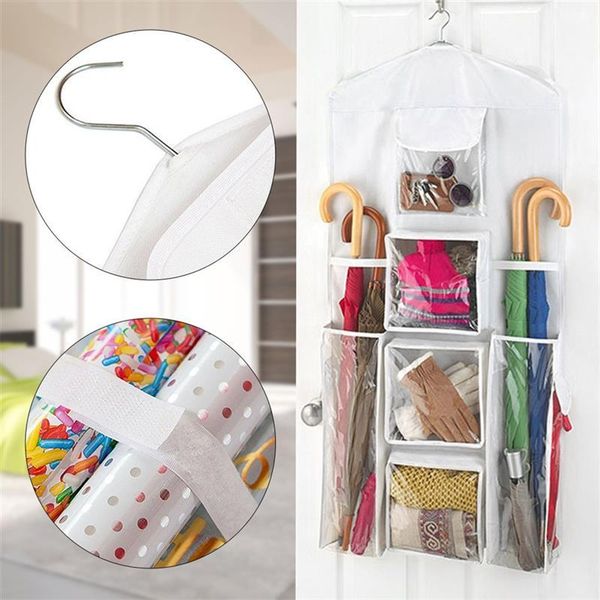 

wall mounted hanging bag housewares over door organiser storage pockets wardrobe bathroom unit home organization boxes & bins