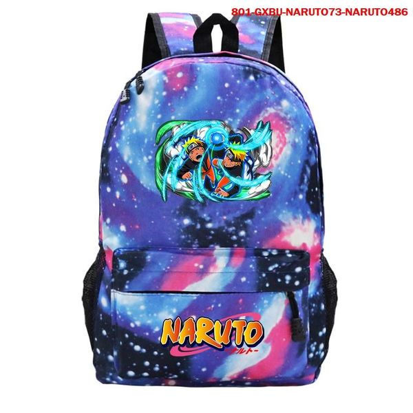 

backpack naruto fashion pattern travel rucksack students boys girls school bag teen men knapsack