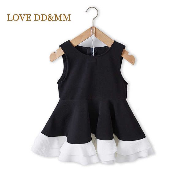 AMORE DDMM Ragazze Abiti Autunno Bambini Vestiti per le vacanze Costumi Principessa Vest Dress Sweet Party Fancy Abiti 210715