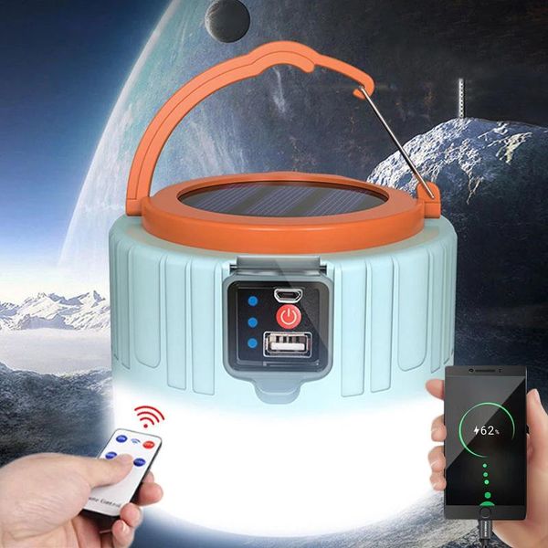 

portable lanterns led solar camping lantern spotlight light emergency camp tent lamp hiking fishing