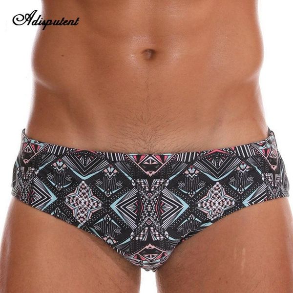 

adisputent man swim boxers low waist beach trunks bathing suit bather briefs summer swimwear for male plus size bodysuit men's shorts, White;black