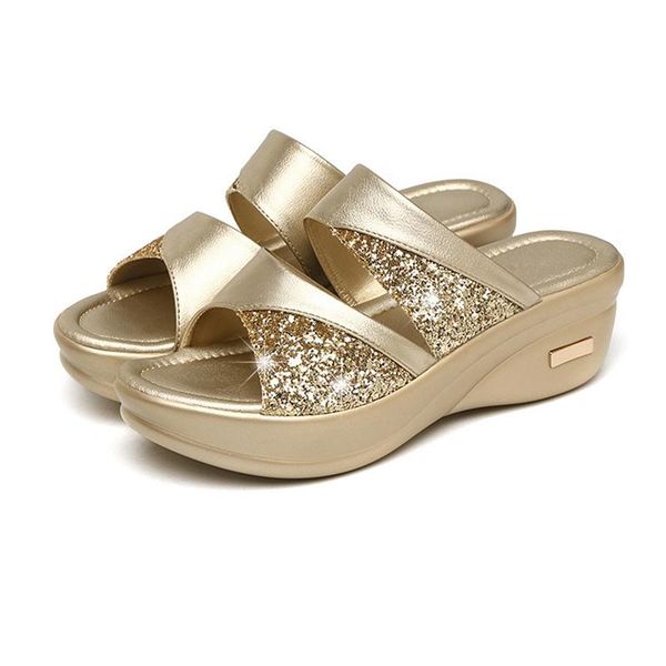 

women sandals soft stitching ladies shoe summer for girls casual transparent flowers beach slippers, Black