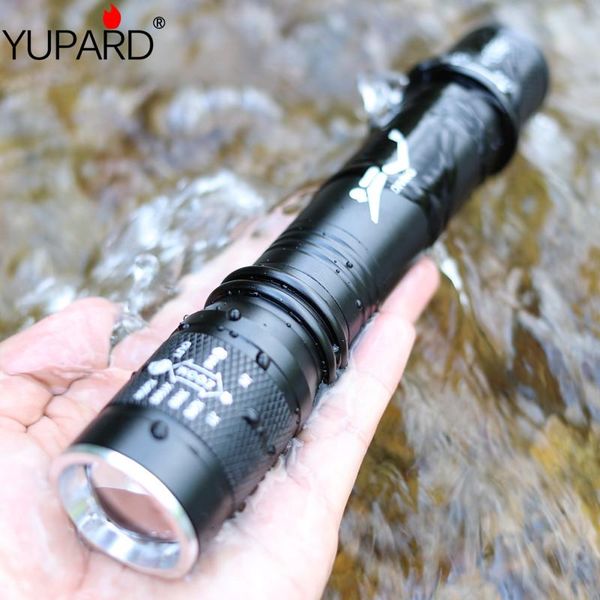 

tactical fill light powerful waterproof scuba diving zoom lantern underwater torch t6 led white camping dive flashlights torches
