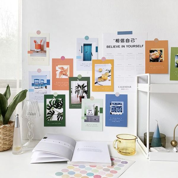 

wall stickers pography landscape paste nordic style living room background bedroom store decoration accessories