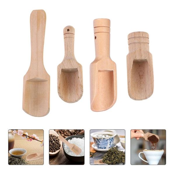 

spoons 12pcs mini wooden kitchen gadgets (assorted color)