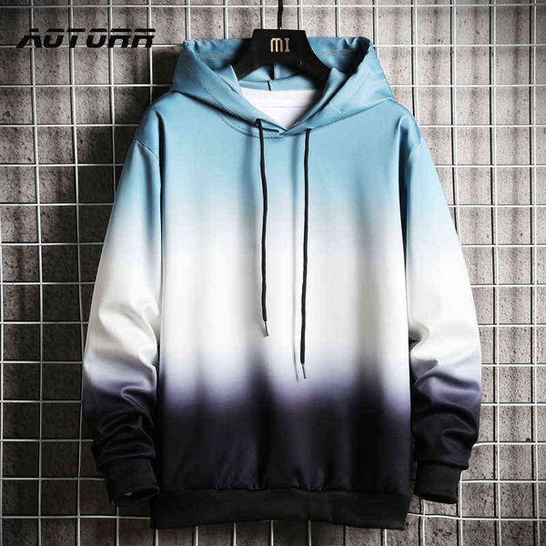 

patchwork hoodies pullover male hooded jackets autumn winter casual jogging fitness men long sleeve sportswear clothes 6xl 211217, Black