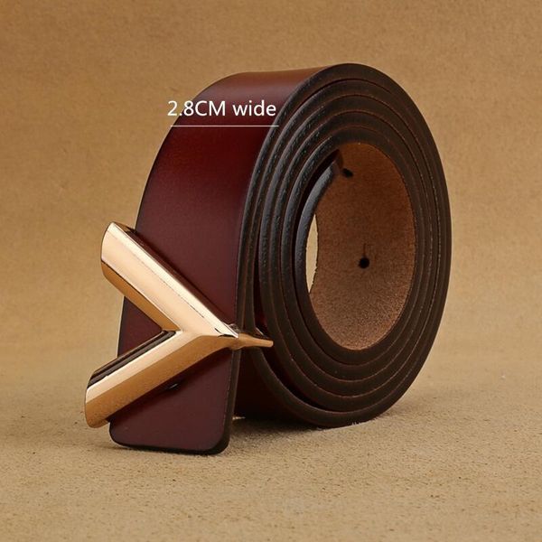 

lx7v new designer men's/women luxury belt genuine leather alloy v buckle waist belts fashion women belts giftswaistband3gw086ay{categor, Black;brown