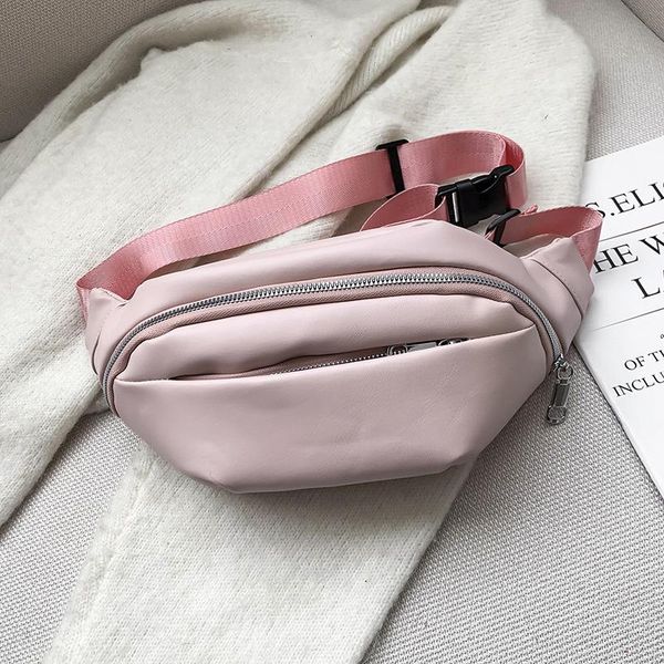 

waist bags luxury beautiful design women's packs female 2021 small pu leather crossbody chest shoulder bag purses
