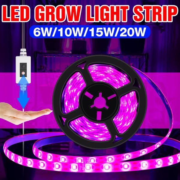 

grow lights led 5v light tape diode lamp 0.5m 1m 2m 3m full spectrum phyto flower plant strip usb hydroponics seeds