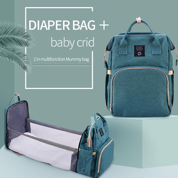 

diaper bags multifunctional portable bag folding baby travel large backpack bed stroller nappy capacity nursing
