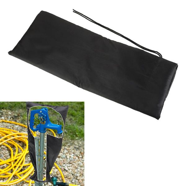 

outside winter frost long outdoor faucet cover solid insulated protective sleeve garden anti-e drawstring warm oxford cloth kitchen fau