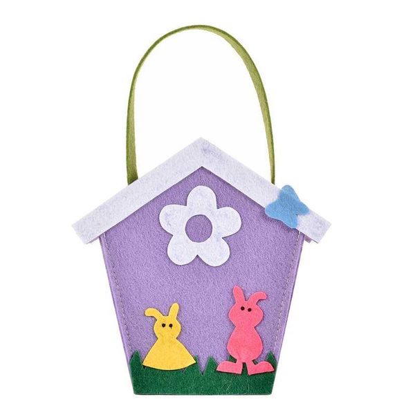 

gift wrap storage bag easter supplies house purple candy decoration party