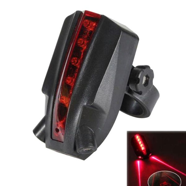 

bike lights tail light rear cycling projector safety warning lamp back for mountain (black)