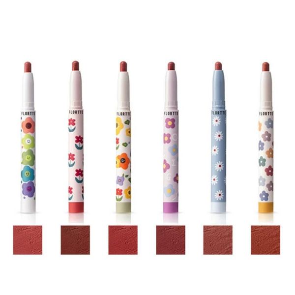 

lip gloss matte lipsticks pencil waterproof long lasting moisturizer smooth liner makeup velvet 3.8g cosmetic style4