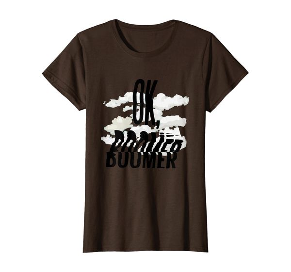 

ok boomer meme t-shirt, White;black
