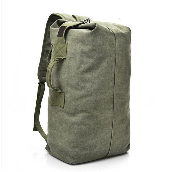 

large capacity backpack male luggage boys canvas bucket shoulder bags leisure men backpacks for travel school