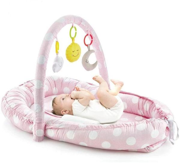 

mother & father side bed with toys stylish, beautiful and convenient baby cribs