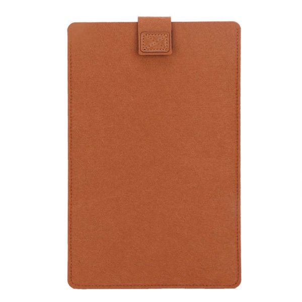 

lapstorage bag portable khaki wool felt case shockproof waterproof dustproof lightweight for keep your or bags