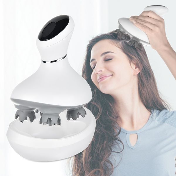 

electric head massage device 3d stereo scalp stress relax head massager prevent hair loss body deep tissue kneading health careperfections