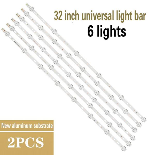 

light beads 6 led universal backlight strip is suitable for ue32f4000aw ue32f5000ak ue32f5000aw ue32f6400ak ue32f6400aw bar suite tv ban