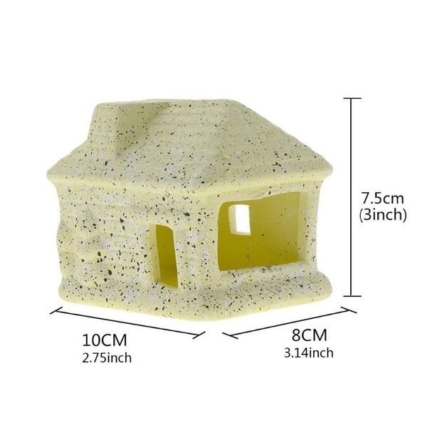 

aquarium mountain view decorative rockery hiding cave decorations landscape orna u90a