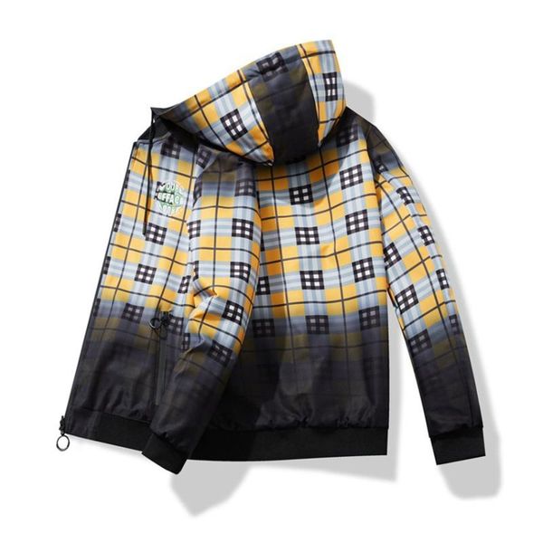 

men's jackets fashion autumn 2021 men reversible jacket male streetwear bomber mens hip hop handsome outwear clothing coats, Black;brown