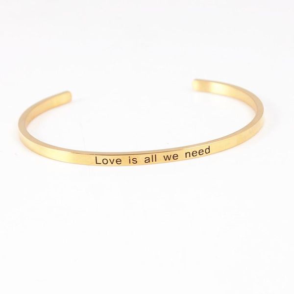 

bangle inspirational texts bracelet cuff bangles masculina for women men open adjustable jewelry charms gifts friends mother, Black