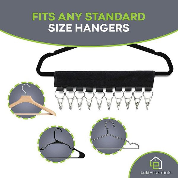 

hangers & racks storage hanger portable fabric practical folding travel clip hat socks scarf
