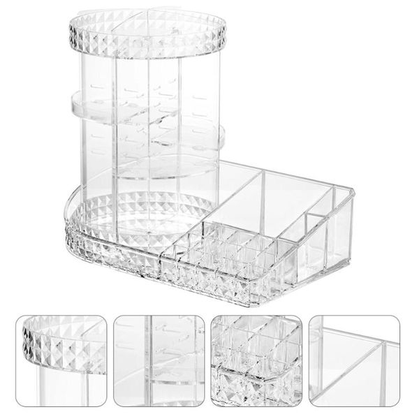 

storage boxes & bins 1pc deskcosmetics organizer box compartment