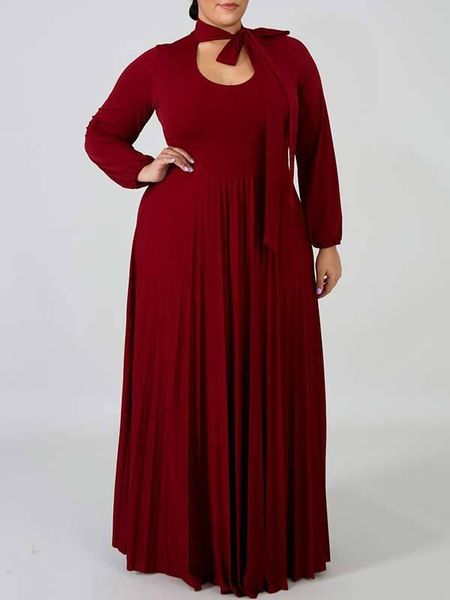 

casual dresses women plus size dress fashion long sleeve women's clothing lace-up spring autumn clothes solid color l-5xl, Black;gray