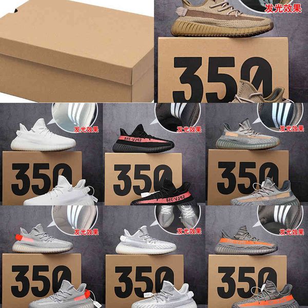 

oreo 2021 new fashion boost shoes 350 v2 sneakers women men size 35-45 yogasw38