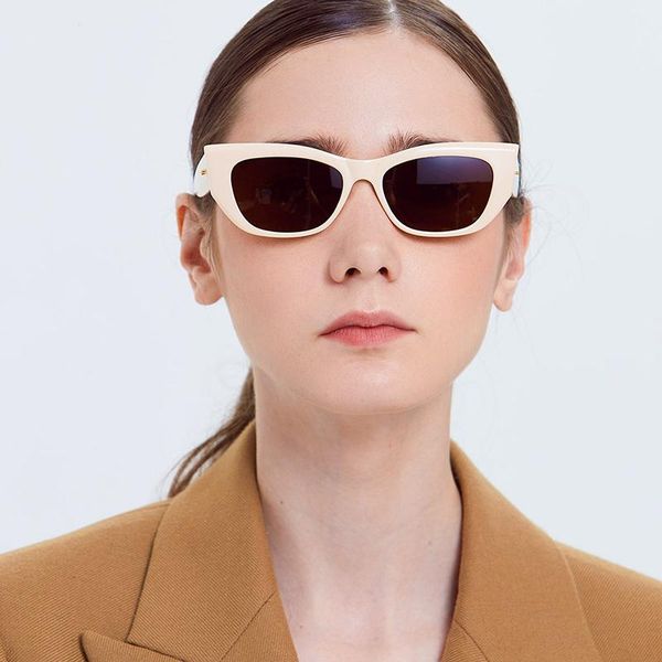 

sunglasses 2021 big frame retro european and american fashion, White;black