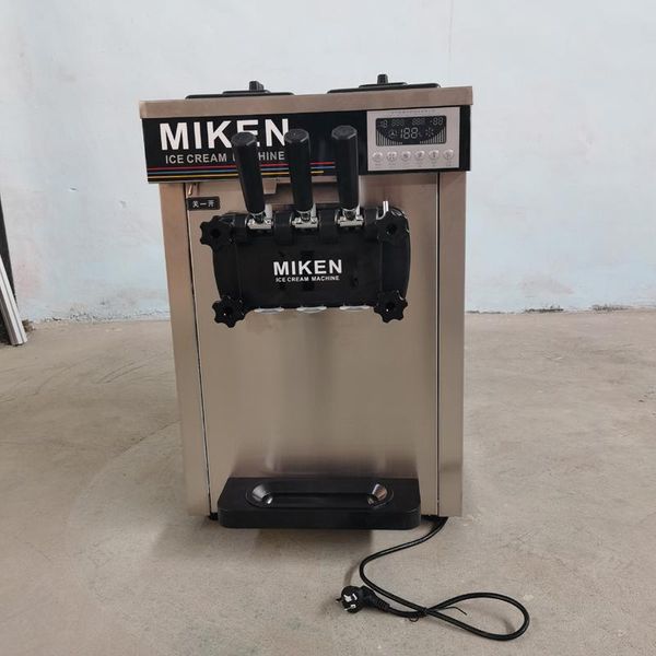 

ice cream making machine commercial soft sweet cone makers desksundae vending