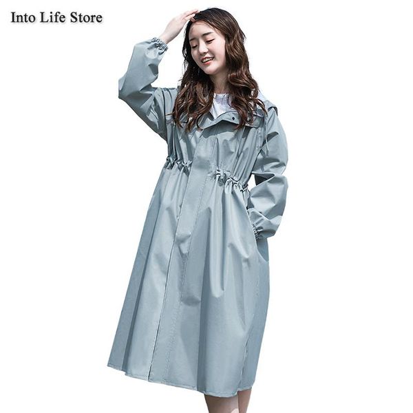 

raincoats long raincoat women trench coat waterproof jacket poncho rain girl women's windbreaker camping hiking gift