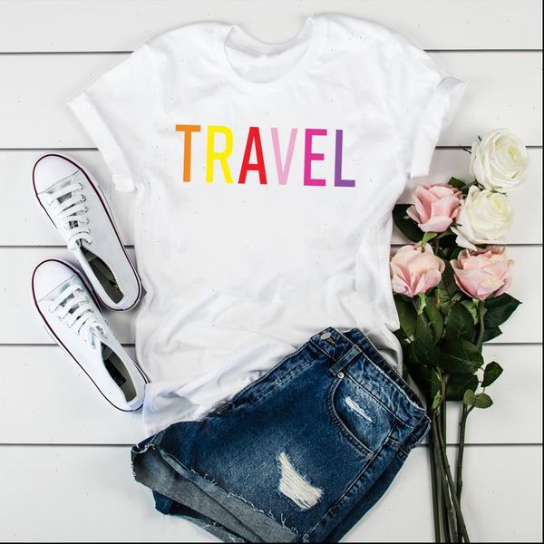 

women travel t shirts letter vacay print cute clothing clothes ladies womens female tumblr shirt graphic, White